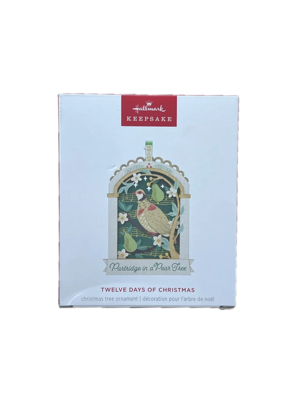 Hallmark Keepsake Partridge in a Pear Tree Ornament